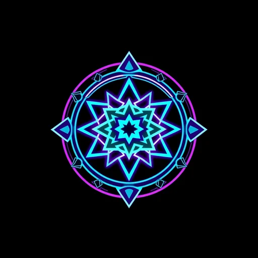 Magnetic Mosaic alchemy symbol