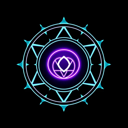 Magnetism alchemy symbol