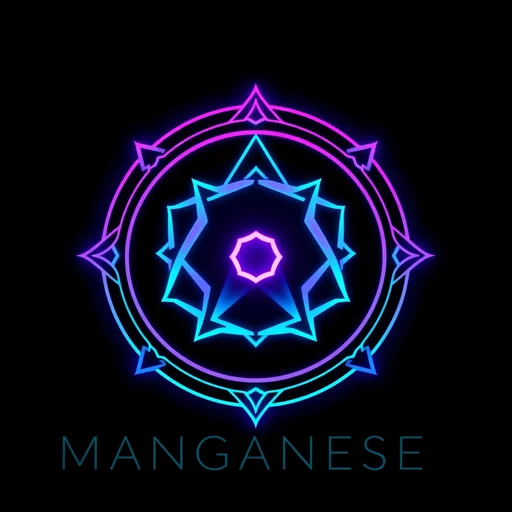 Manganese alchemy symbol