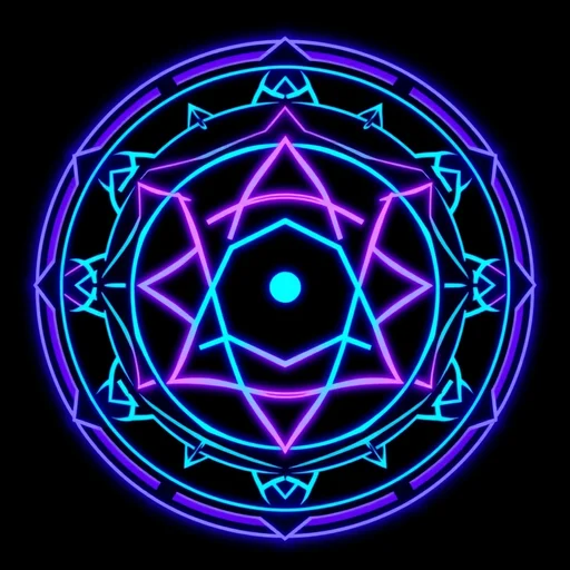 Molecule alchemy symbol