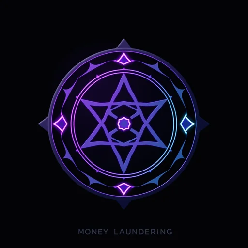 Money Laundering alchemy symbol