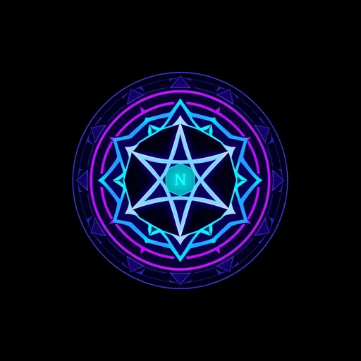 Neutrino alchemy symbol