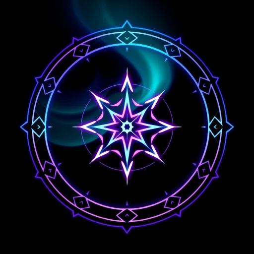 Northern Lights alchemy symbol