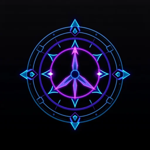 Offshore Wind Farm alchemy symbol