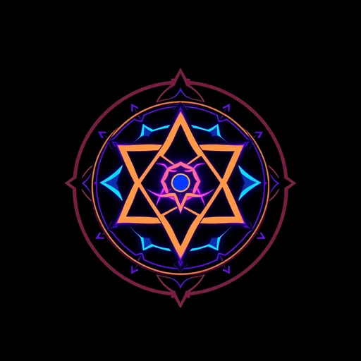 Orange Dumbledore alchemy symbol