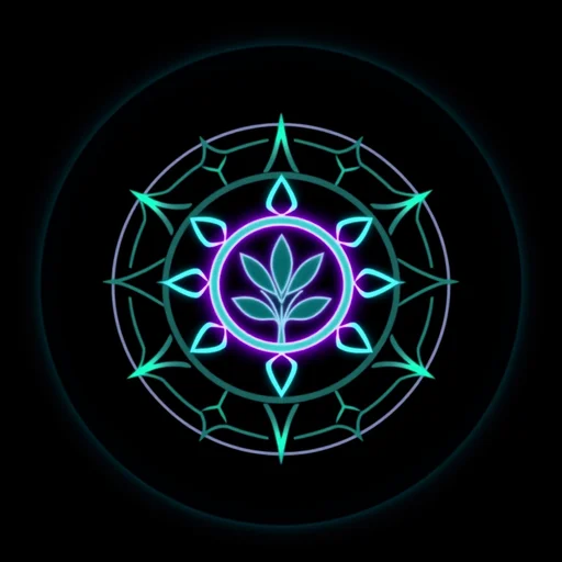 Plant alchemy symbol