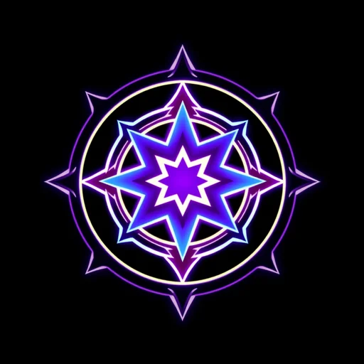 Prismatic Godstar alchemy symbol