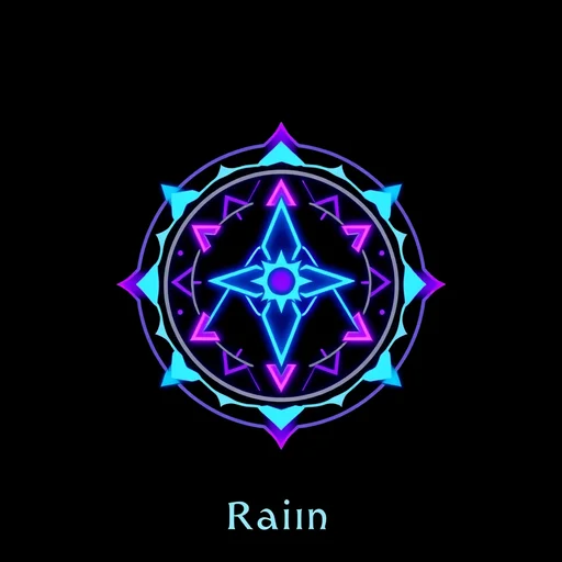 Rain alchemy symbol