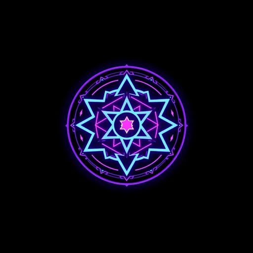 Reality Glitch alchemy symbol