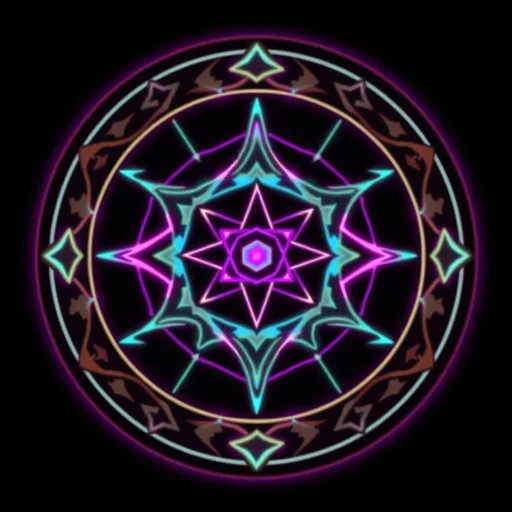 Runic Glitch alchemy symbol