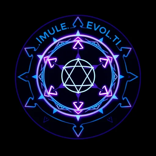 Simulated-Evolution alchemy symbol