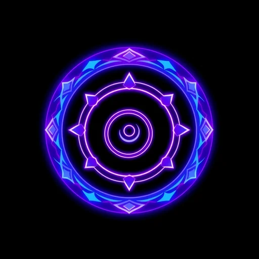 Spiral alchemy symbol