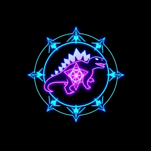 Stegosaurus alchemy symbol