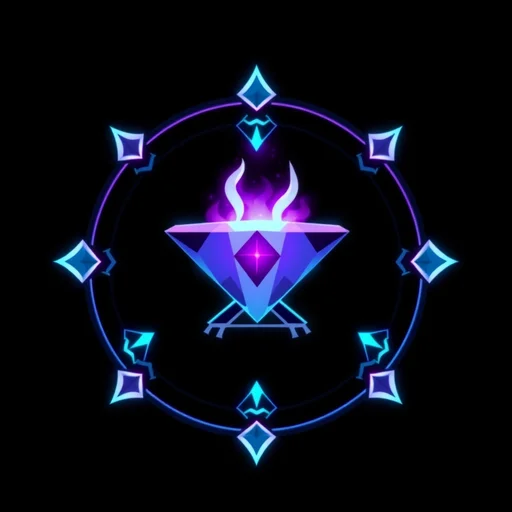Storm Diamond Anvil alchemy symbol