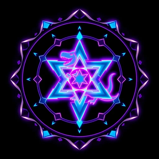 Super Cow Dino alchemy symbol