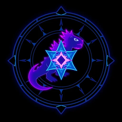 Super Saiyan Chegosaurus alchemy symbol
