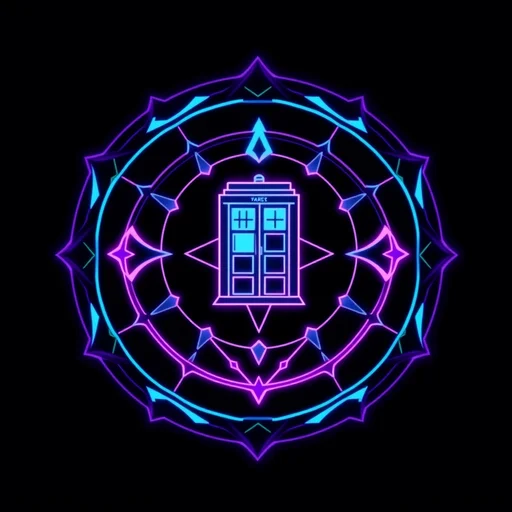 Super Tardis alchemy symbol