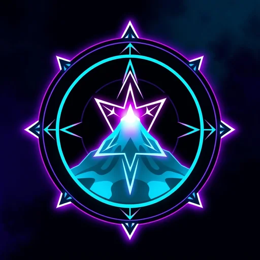 Supervolcano alchemy symbol