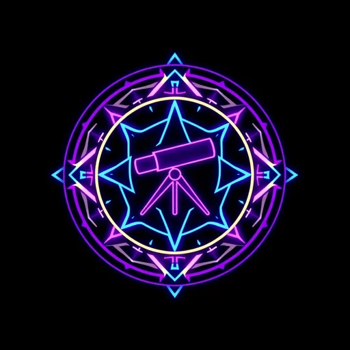 Telescope alchemy symbol