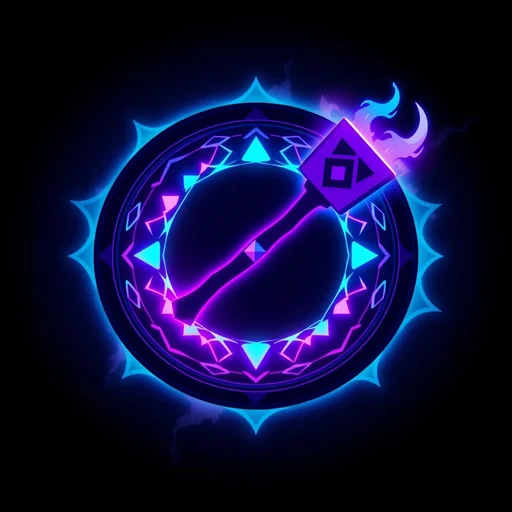 Thunder Hammer alchemy symbol