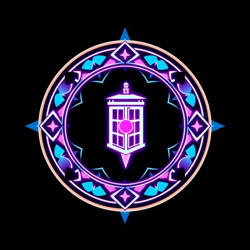 Time Tardis alchemy symbol