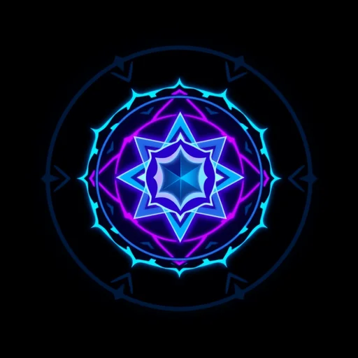 Tourmaline alchemy symbol