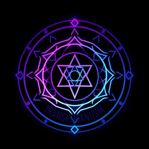Transhumanism alchemy symbol