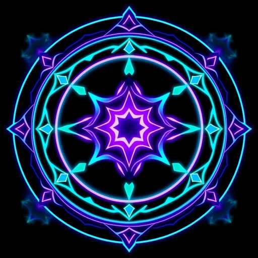 Turquoise alchemy symbol