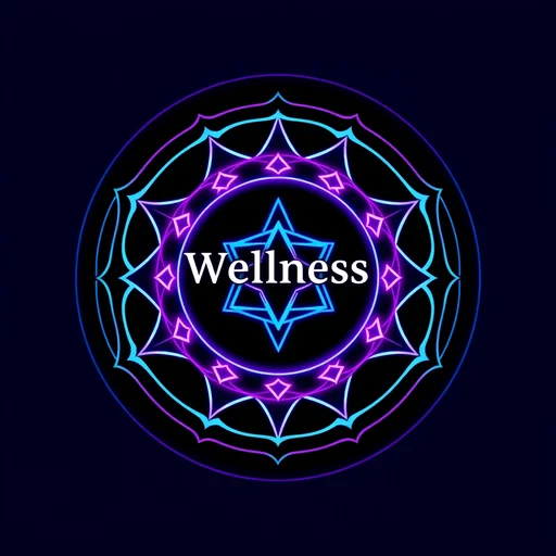 Wellness alchemy symbol
