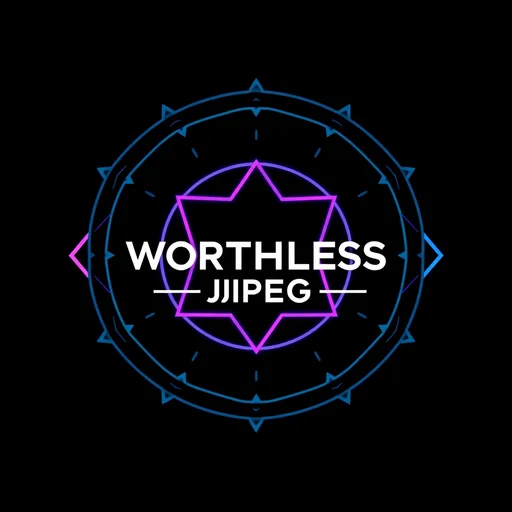 Worthless JPEG alchemy symbol